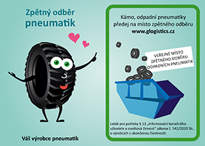 Leták - Bezplatný zpětný odběr pneumatik