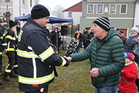 Rozsvícení vánočního stromu na Svatovítském náměstí v Osečné