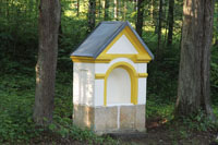 Výklenková kaplička v Kotli