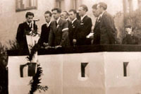 Oslava otevření škol - Osečná - 1.9.1945
